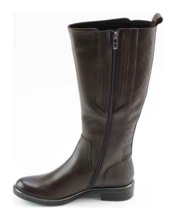 Caprice 25515 lange laarzen donkerbruin