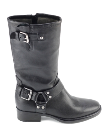 Mjus L46303 lange laarzen zwart