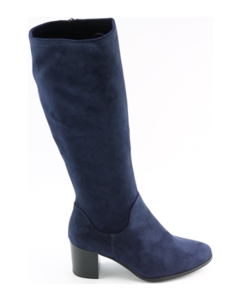 Caprice 25503 lange laarzen donkerblauw