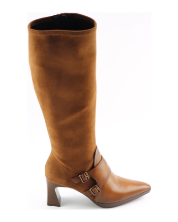 Hispanitas 254329 lange laarzen cognac