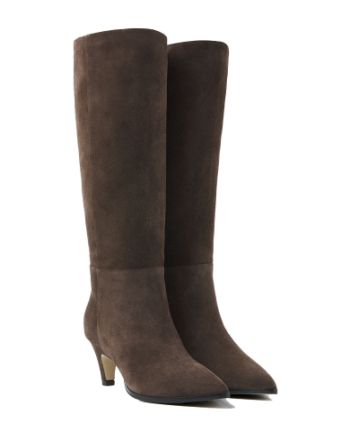 Via Vai 62266 Lina Perri lange laarzen bruin