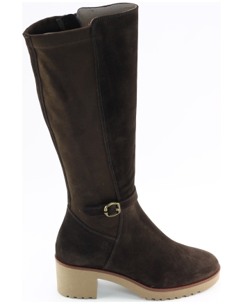 DL Sport 7215 lange laarzen donkerbruin