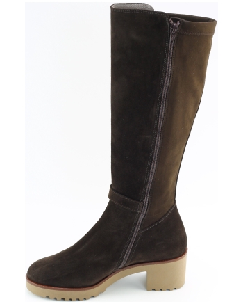 DL Sport 7215 lange laarzen donkerbruin