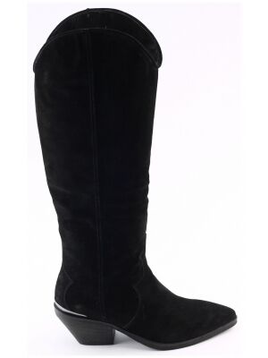 Lange laarzen | Theojansenschoenen.nl Caprice 25522 21 zwart dames lange laarzen | Theo Jansen