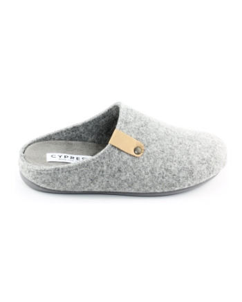 Cypres Jorna pantoffels grijs