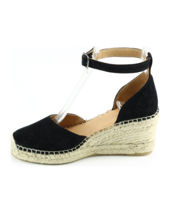 Via Vai 58122 Flora espadrilles zwart