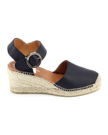 Viguera 1922 espadrilles zwart