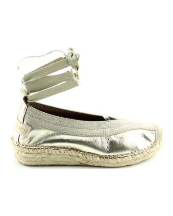 Shabbies palma kimono espadrilles goud