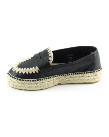 Red Rag 78286 espadrilles zwart