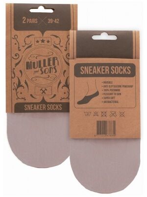 Muller and sons Muller and sons Sneaker Sok Unisex 83014201 Beige