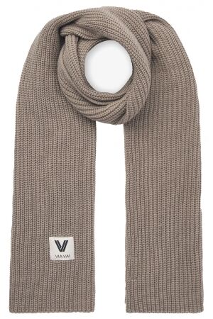 Via Vai Via Vai Sjaal 61101 Taupe 01-204 Wool combi Roccia
